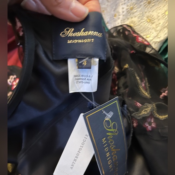 Anthropologie Shoshanna Embroidered Lace Midi Dress - Picture 8 of 8